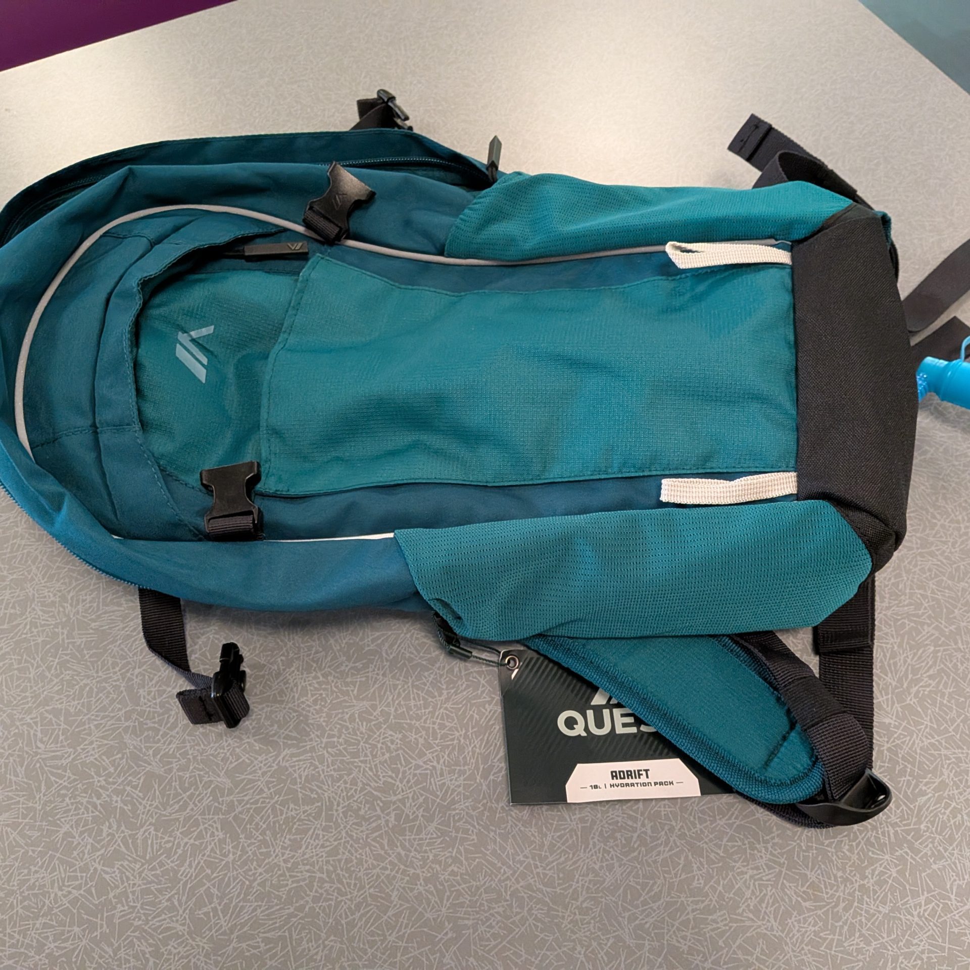 Blue Hydration Backpack