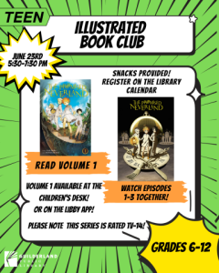 2 Illustrated Book Club will be reading Cells at Work! for the meeting on June 23rd!