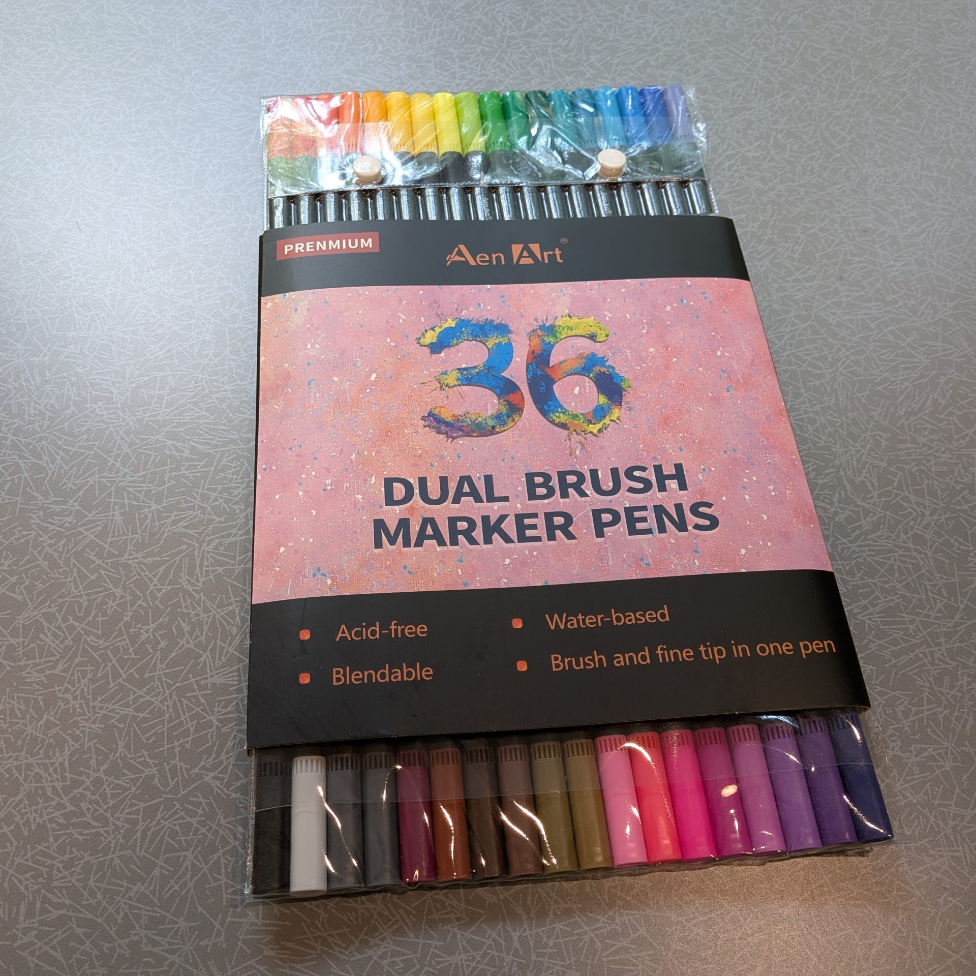 Dual Brush Marker Pens