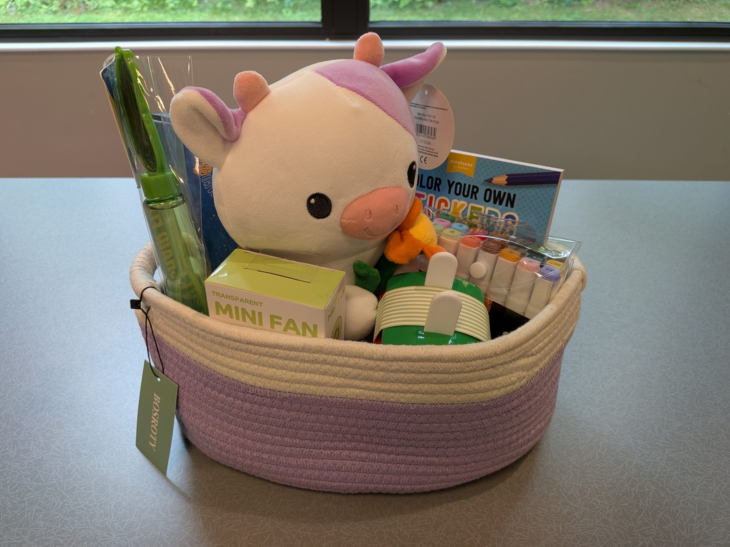 Teen SRP Basket filled with all prizes