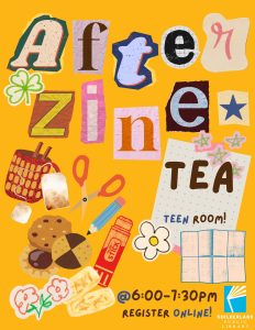 Vy June 2026 After Zine Tea at 6 pm