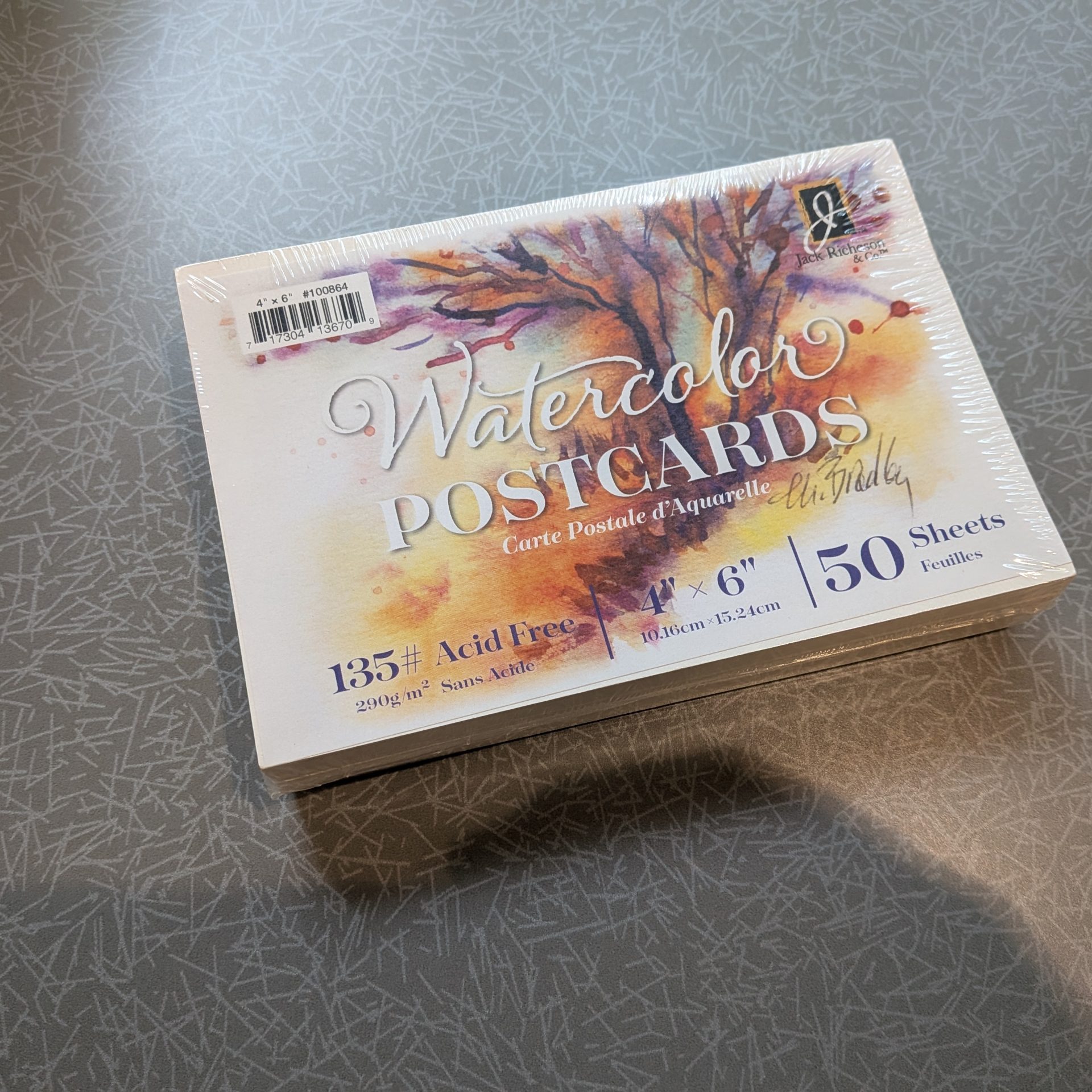 Watercolor Postcard Canvases